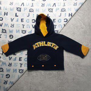 ❄️ 12m | Royal Wear | "#15 Football" Athlete Hoodie